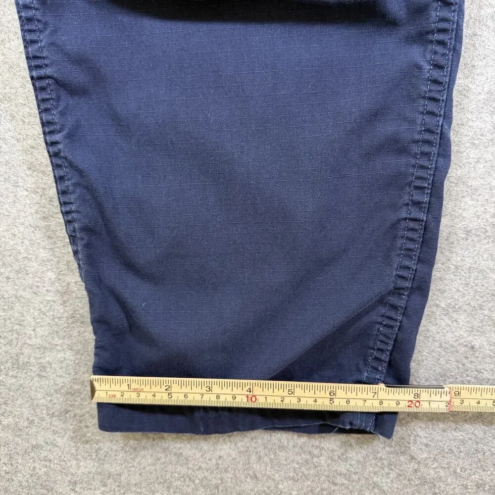 Propper Cargo Pants Mens L Navy Ripstop Tactical Combat Utility Adjustable Waist